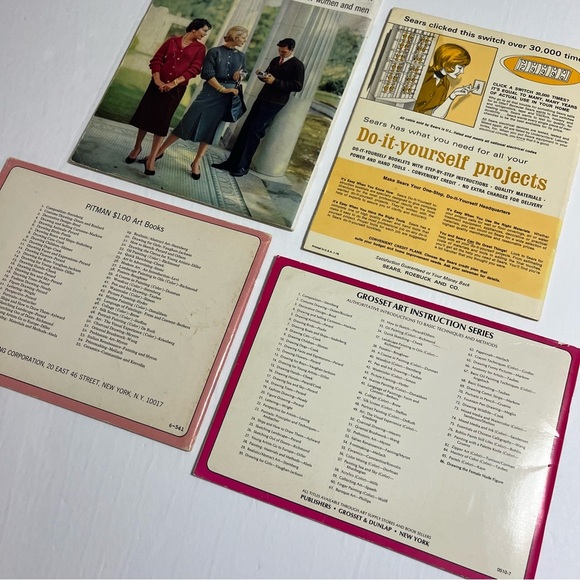 Vintage MCM Magazine/Handbook Lot (4) Victor Perard Sears Bernat Sternberg Rare - Picture 8 of 9